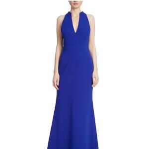 Badgley Mischka WITH TAGS - Size 6 Cobalt Blue Sheath Gown
